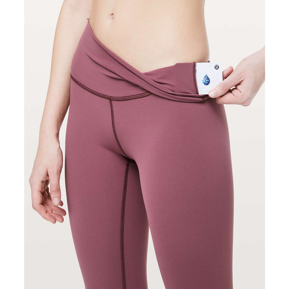 Lululemon Wunder Under High-Rise Full-On Luxtreme 25" 7/8 Tight Misty Merlot 8 - Picture 4 of 15